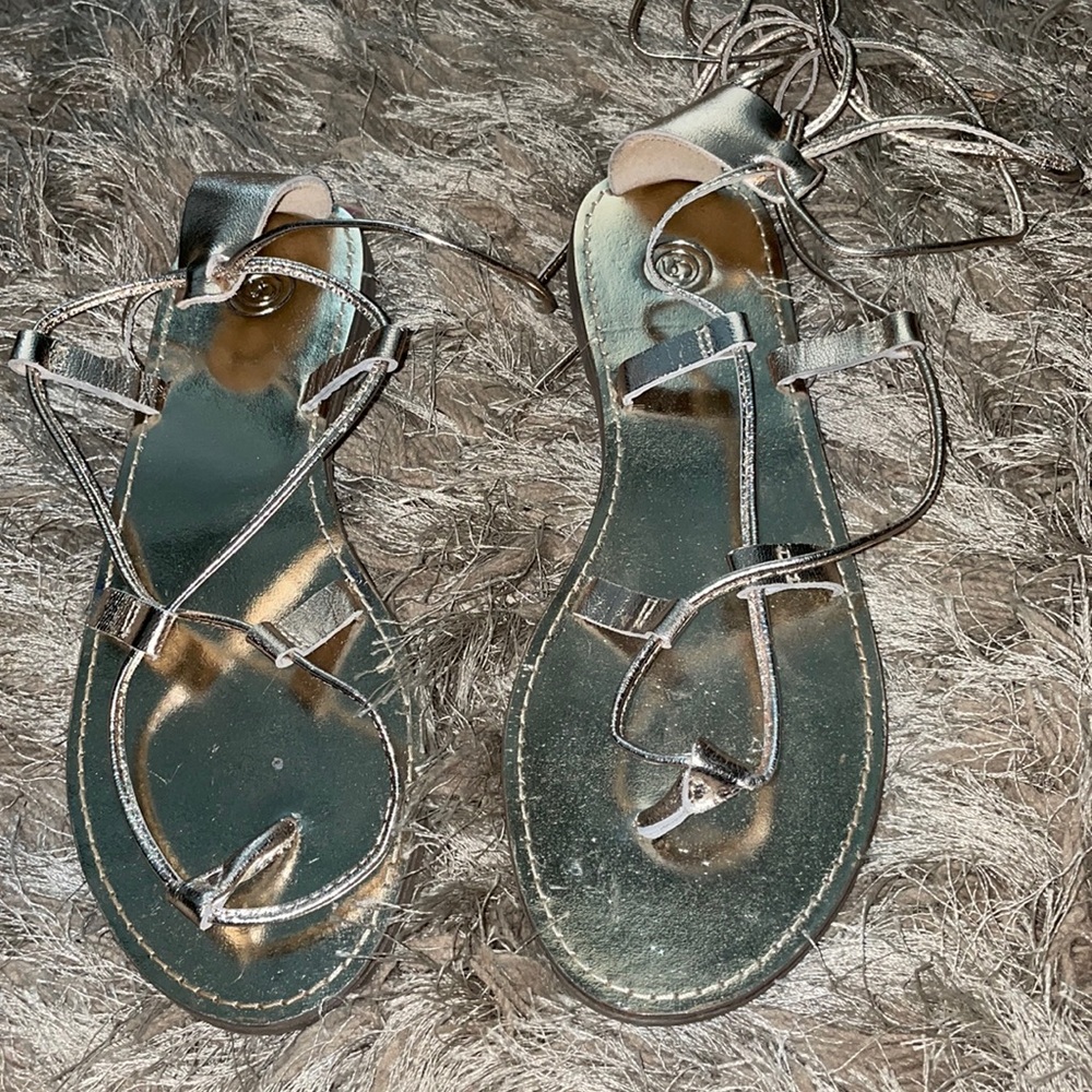 Urban outfitters lace up sandals